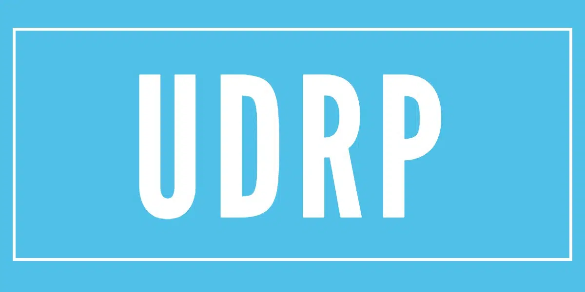 UDRP,域名仲裁