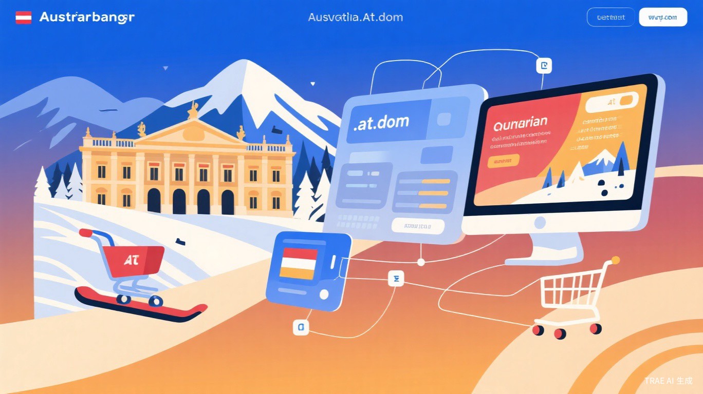 .at域名对比.com、.eu、.de、.ch:如何选择?