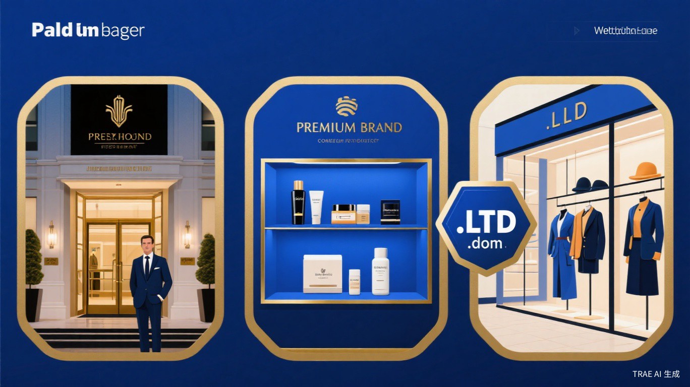 .ltd域名适用行业与品牌优势分析