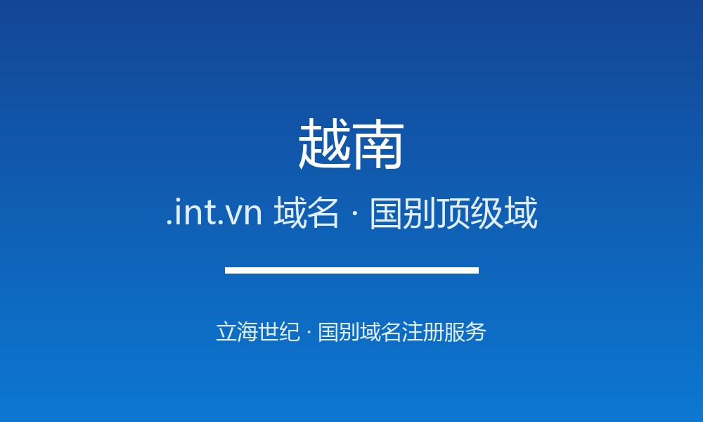 越南.int.vn域名开放注册吗？条件、价格与优势