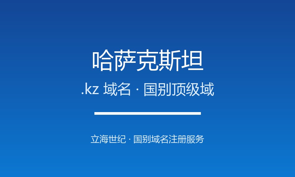 哈萨克斯坦.kz域名注册全指南：规则、优势与本地化