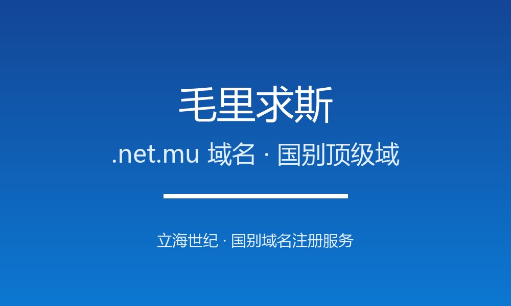 如何注册毛里求斯.net.mu域名?流程、资格与注意事项