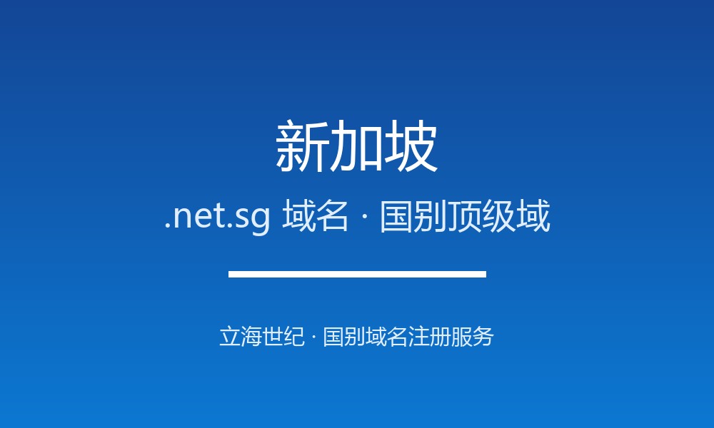 新加坡.net.sg域名注册全指南：规则、优势与本地化