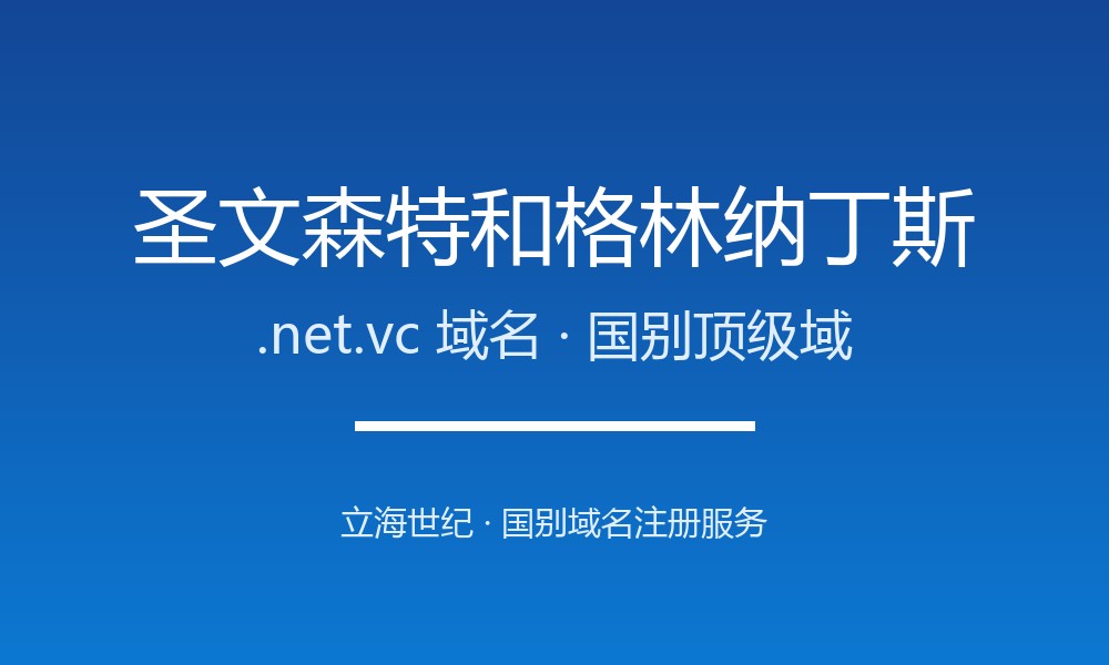 企业出海为何要抢注圣文森特和格林纳丁斯.net.vc域名