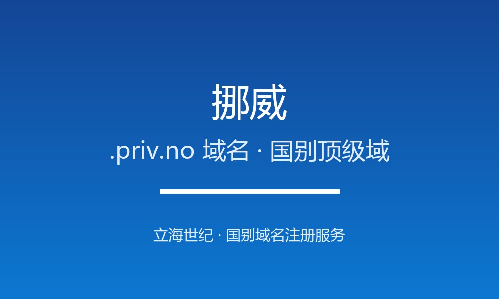 挪威.priv.no域名注册全指南：规则、优势与本地化