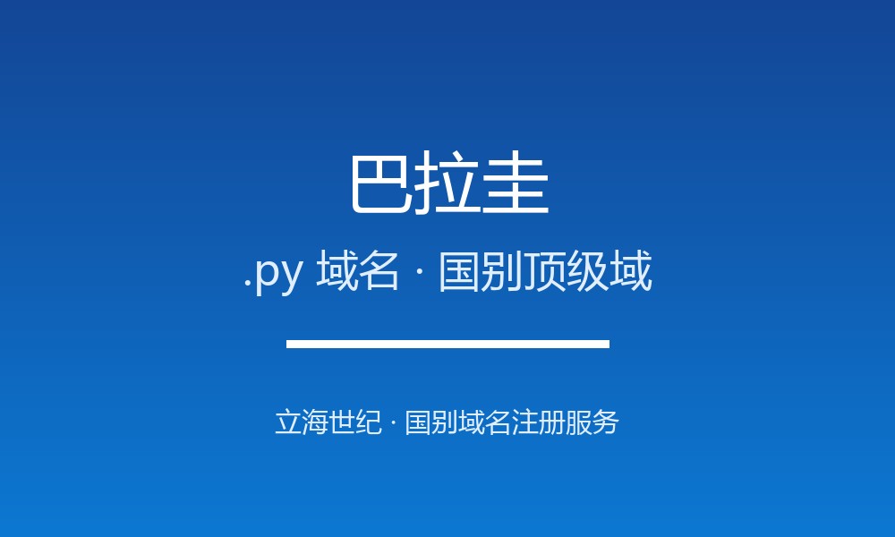 巴拉圭.py域名注册全指南：规则、优势与本地化