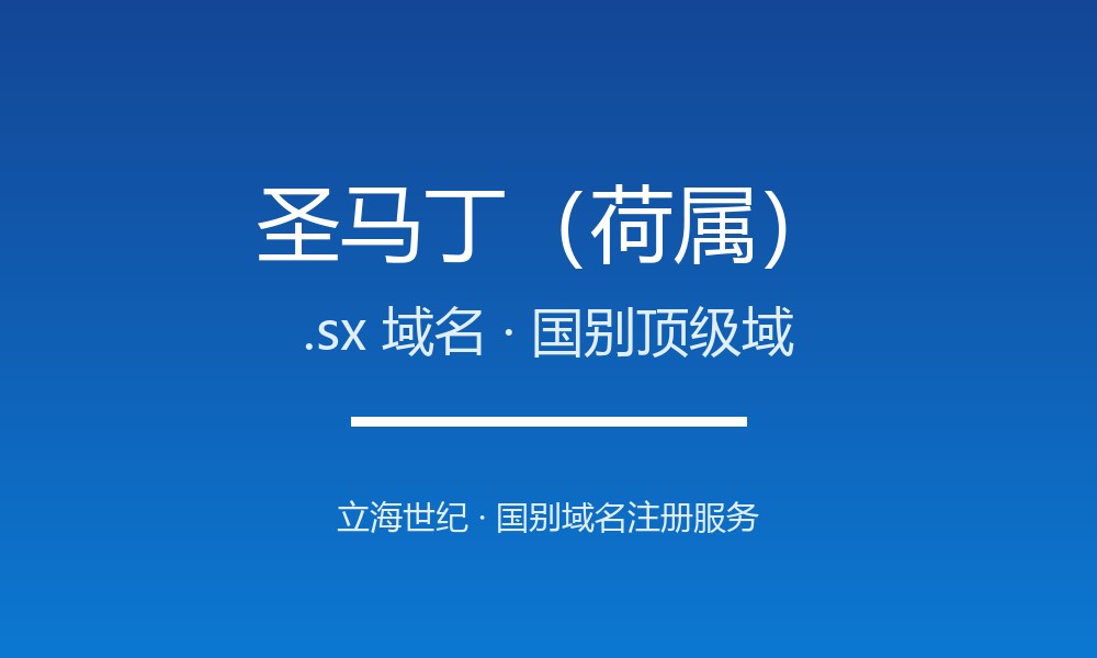 圣马丁.sx域名注册现状与国别背景