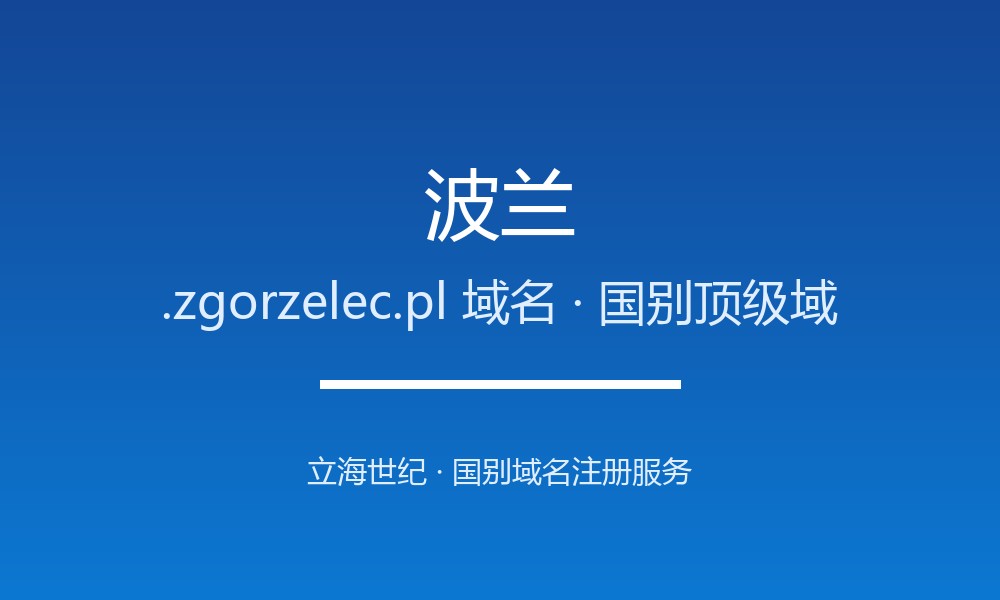 波兰.zgorzelec.pl域名注册必看：企业出海指南